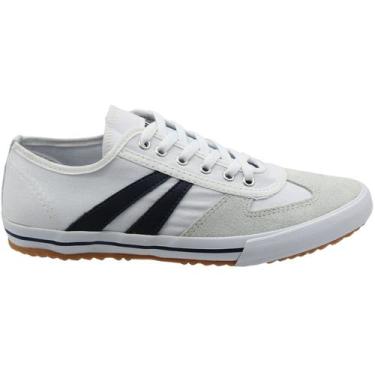 Imagem de Tênis Futsal Equipe Voley Lona Masculino, Branco, 40