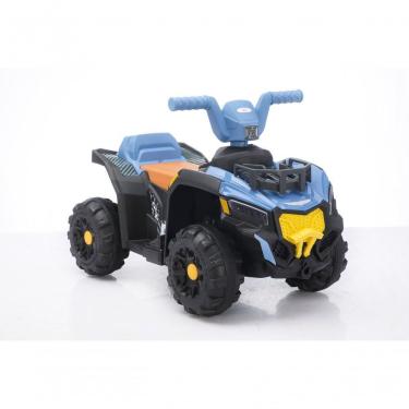 Imagem de Quadriciclo Elétrico Infantil 6V Azul com Bateria Recarregável Tração Estável e Assento Anatômico Unitoys