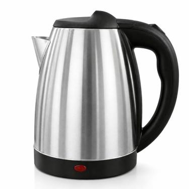 Imagem de Chaleira Elétrica Carisma Inox 1.8L 1000W Jarra Fervedor Automática com Base 110V