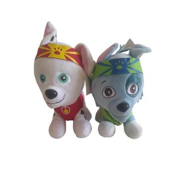 Imagem de Kit 2 Boneco Pelúcia Patrulha Canina Infantil Antialérgico - Chinamix,