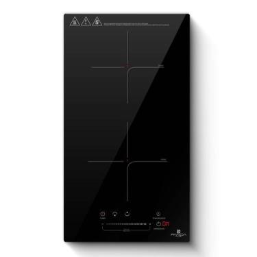 Imagem de Cooktop Indução 2 Bocas PandaPlus 3500W Preto Turbo 220V Embutir Banca