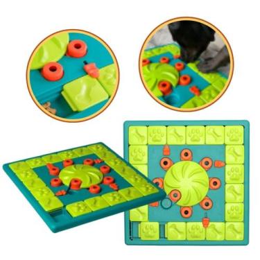 Imagem de Brinquedo Tabuleiro Interativo para Cachorro MULTIPUZZLE Nível 4 - Nin