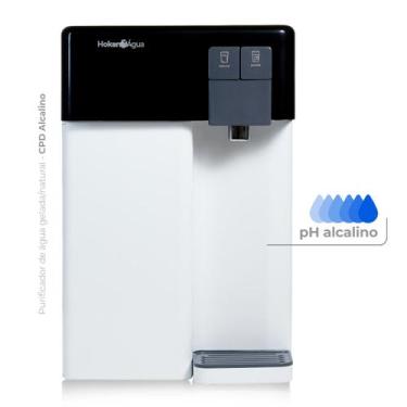 Imagem de Filtro Purificador Água Gelada e Natural Super Alcalina Ionizada Ph 9,