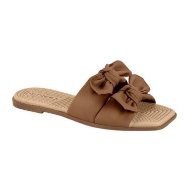 Imagem de Sandália Rasteira Feminina Moleca 5558.104, 35, Avela