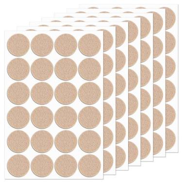 Imagem de Protetores adesivos de feltro Exclaith 144 peças 2,3 cm para móveis