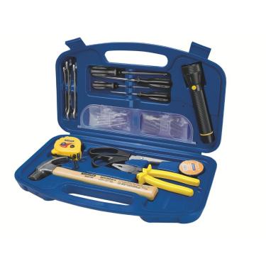 Imagem de Maleta de Ferramentas 73 Peças Kit Reparo Doméstico em Plástico Resistente Tramontina