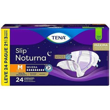 Imagem de Fralda Geriátrica Tena Slip Noturna Tam M - 24 unidades