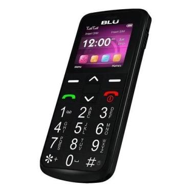 Imagem de Celular para Idosos Blu Joy 4G Fácil com Tecla SOS e Números Grandes