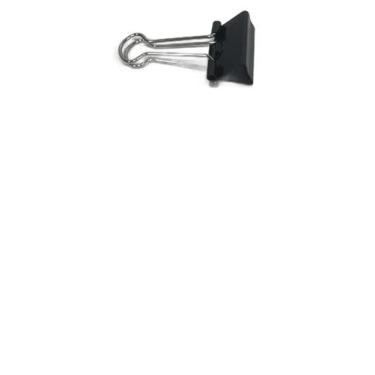 Imagem de Kit c/ 2 Clips prendedor de papel em metal com 40 pecas 3cm - Dalla Va