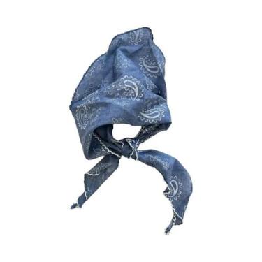 Imagem de Lenço De Pescoço Floral De Verão Para Mulheres, Xale Triangular, Faixa