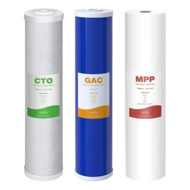Imagem de Substituição do cartucho de filtro de água SimPure 3-Stage 20x4.5