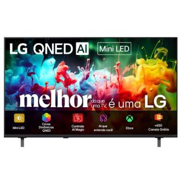 Imagem de Smart TV LG QNED Mini LED AI 4K 55" Polegadas com Recurso para Jogos, 