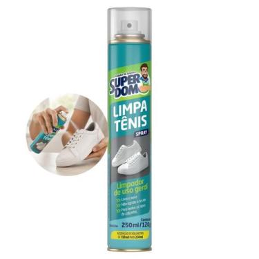 Imagem de Limpa Tênis Spray Super Dom 250ml Lava a Seco para Diferentes Tipos de