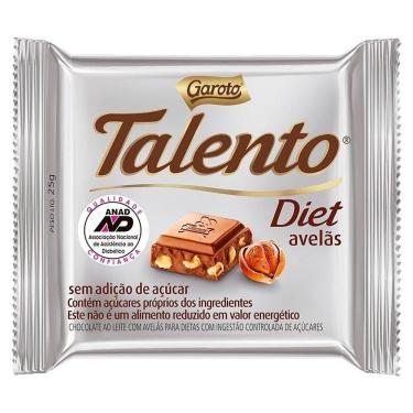 Imagem de Chocolate Talento Diet 25g Emb. c/ 15 un. - Garoto