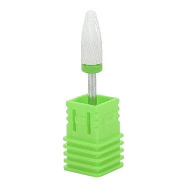 Imagem de Broca de unha Cabeça de milho Peças de moagem de cerâmica Acessórios para moinhos elétricos Leve polimento de manicure para remoção de cutícula (moagem grossa C Green Box)