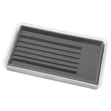 Imagem de Whitmor Bandeja de joias empilhável com 7 seções