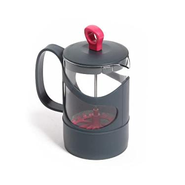 Imagem de Cafeteira Prensa Francesa Cremeira 350ml Café Chá Em Vidro Pink