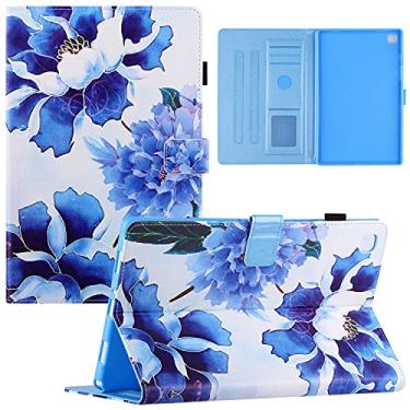 Imagem de KYJX Capa para tablet Samsung Galaxy Tab A7 10,4 polegadas SM-T500 versão 2020, capa fina de seda para tablet Galaxy Tab A7 de 10,4 polegadas 2020 (orquídeas)