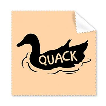 Imagem de Wild Birds Quack Duck Cucoloris pano de limpeza para tela de telefone, 5 peças