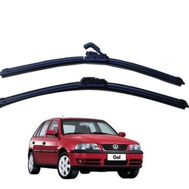 Imagem de Kit Palheta Limpador Para-Brisa Dianteiro Volkswagen Gol G3