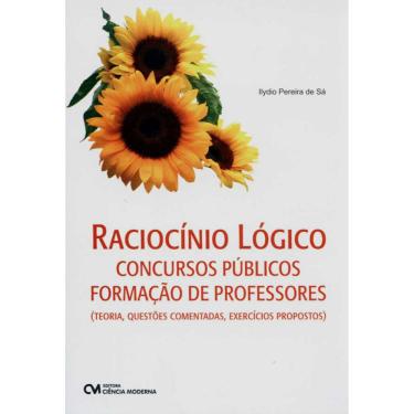 Imagem de Livro - Raciocínio Lógico - Ilydio Pereira de Sá
