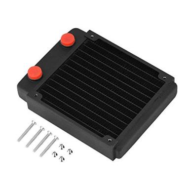 Imagem de de resfriamento de água UPC de radiador de cobre, 120 mm/240 mm/360 mm/480 mm, dissipador de calor líquido de resfriamento a água G1/4 Thread Trocador de calor rápido