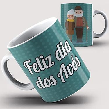 Imagem de Caneca Xícara Feliz dia dos Avós 23i
