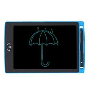 Imagem de Tablet de escrita de 21,5 cm, quadro negro eletrônico para crianças, para interação entre pais e filhos, rascunhos de estudantes, para casa/escola (azul)