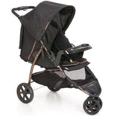 Imagem de Carrinho de Bebê Galzerano Cross Trail - Preto/Cobre