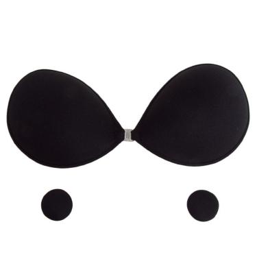 Imagem de Sutiã Aderente Invisível Adesivo Bojo Push Up Junta Levanta Seios Transparente Lupo 40288