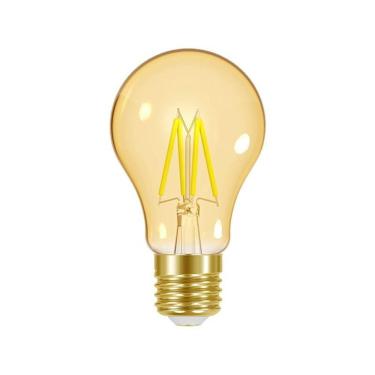Imagem de Kit 10 Lâmpadas Led Taschibra Filamento Vintage A60 4W E27 Bivolt