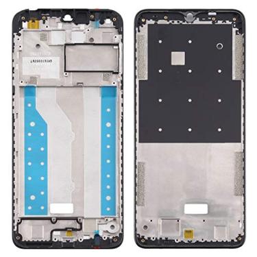 Imagem de YUNCHAO Peças de substituição de telefone celular Placa da moldura do quadro LCD da caixa frontal para Nokia 5.3 TA-1227 / TA-1229 / TA-1223 / TA-12234 Acessórios telefônicos