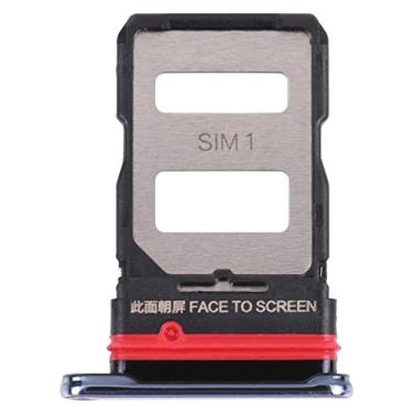 Imagem de HUANGYUNCHAO Acessórios telefônicos Bandeja de cartão SIM + bandeja de cartão SIM para xiaomi mi 11t / 11t pro 21081111rg Substituição do telefone celular