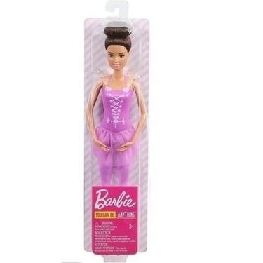 Imagem de Boneca Barbie Bailarina Classica Roxo Mattel Gjl58