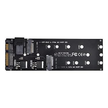 Imagem de Xiwai SFF-8643 para U2 Kit NGFF M-Key para HD Mini SAS NVME PCIe SSD Adaptador SATA para placa-mãe