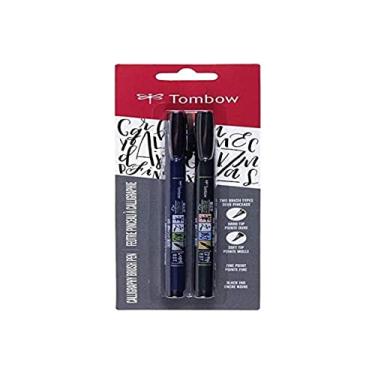 Imagem de Kit Caneta-Pincel, Fudenosuke Brush Pen, Blister com 2 Canetas-Pincel