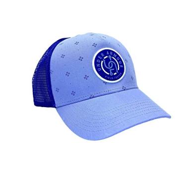 Imagem de Boné feminino Under Armour com estampa de peixe, azul talco (586)/azul celeste, tamanho único