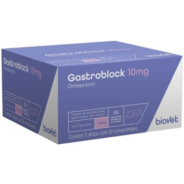 Imagem de Antiácido Biovet GastroBlock Omeprazol 10 mg Hospitalar - 10 mg