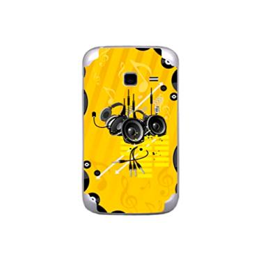 Imagem de Capa Adesivo Skin354 Verso Para Galaxy Y Duos Gt-s6102b