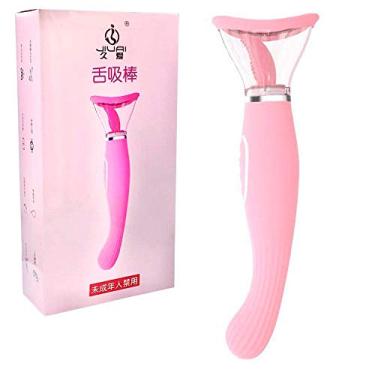 Imagem de Vibrador Ponto G Sugador Com Língua Estimuladora E Mamilos Com 3 Frequência De Sucção E 7 Modos De Vibração - 26 X 4 Cm Rosa