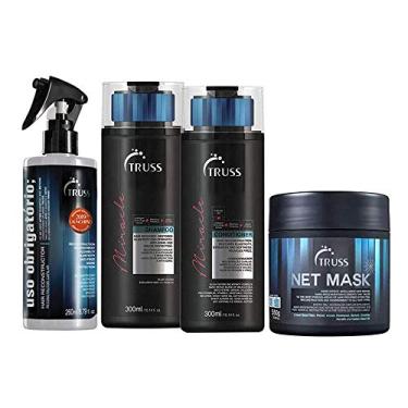 Imagem de Truss Miracle Sh 300ml + Cd 300ml + Net Mask + Reconstrutor