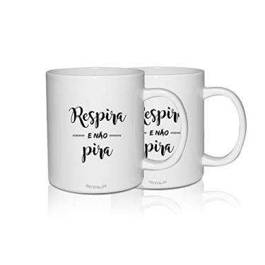 Imagem de Kit 2 Canecas Branca Personalizadas para Home Office