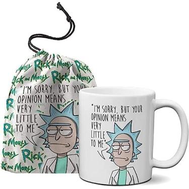 Imagem de Caneca Rick and Morty Com Saquinho