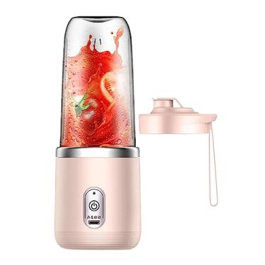 Imagem de Silian Liquidificador Pessoal Mini 400 ml, 6 Lâminas, Suco, Shakes, Portátil, 40W