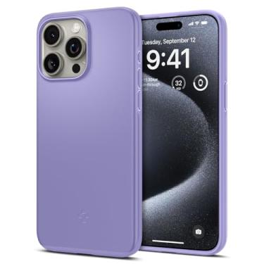 Imagem de Capa Spigen para iPhone 15 Pro, ajuste fino projetada para Apple iPhone 15 Pro - Iris Purple