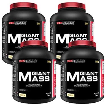 Imagem de Kit 4x Giant Mass 3kg - Bodybuilders Sabor Baunilha