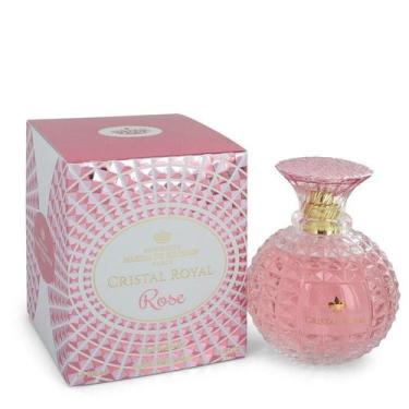 Imagem de Perfume Feminino Cristal Royal Rose Marina Bourbon 100 Ml Eau De Parfu