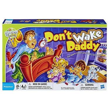 Imagem de Jogo Pré-Escolar Don't Wake Daddy Da Hasbro Gaming Para Crianças A Par