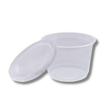 Imagem de Pote Descartavel 200 Ml.  C/ 1000 Un C/ Tampa