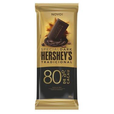 Imagem de Chocolate Hersheys Special Dark Amargo 80% 85g Embalagem com 12 Unidades